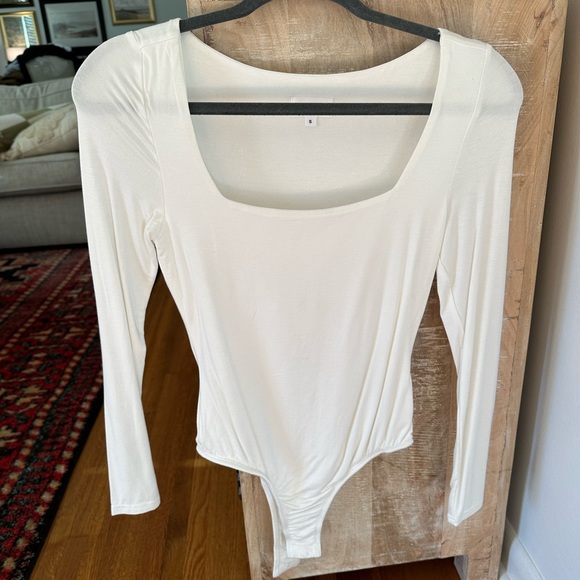 Superdown Al Square Neck Bodysuit - Size Small - Picture 5 of 7